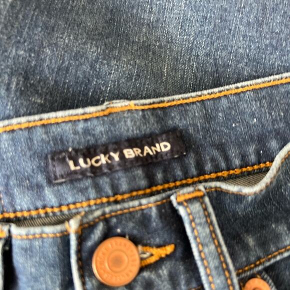 Lucky Brand Ava mid rise skinny blue jeans size 26 - Picture 4 of 8